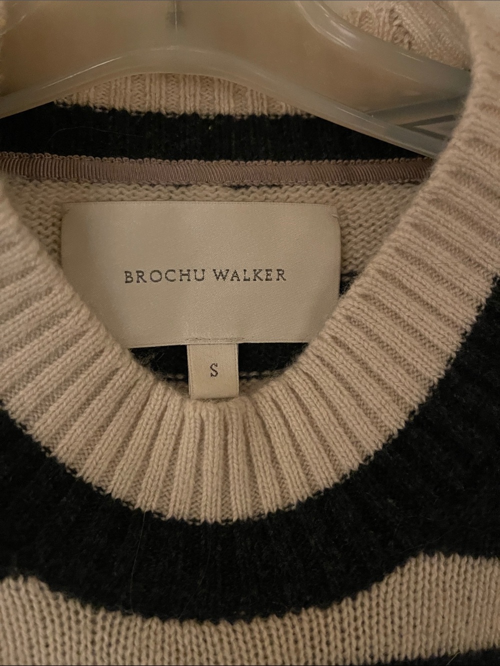 New with tags Brochu Walker cashmere and wool sweater - Picture 4 of 10
